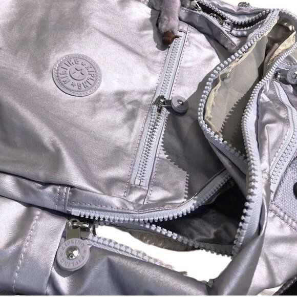 brand new reduced Kipling 44cm 15" backpack Seoul large openside pocket … - Picture 8 of 13